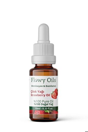 Çilek Yağı %100 Doğal Bitkisel Uçucu Yağ Strawberry Oil 10ml