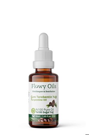 Çam Terebentin Yağı Doğal Bitkisel Uçucu Yağ Turpentine Oil 50 ml