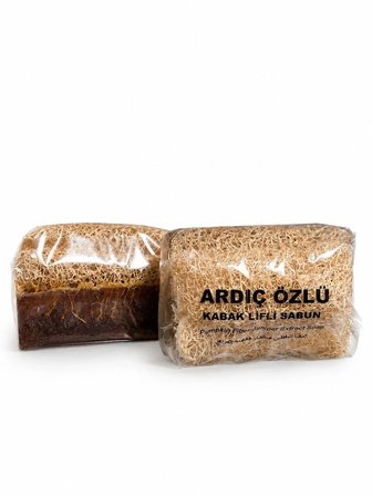 Ardıç Özlü Kabak Lifli Sabun Doğal El Yapımı 100g-9 adet