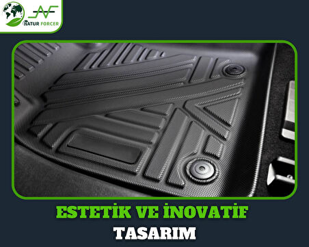 Byd Seal U Ev 2024 Ve Sonrası Uyumlu Araca Özel 4D Havuzlu Oto Paspas Takımı Venüs