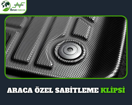 Togg  T10X 2023 Ve Sonrası Uyumlu Araca Özel 4D Havuzlu Oto Paspas Takımı Venüs