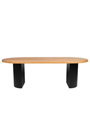 Zeno Oval Bohem Yemek Masası 90x180