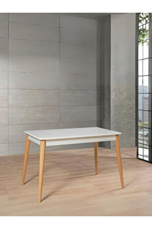 Ludovica Fransız Retro Still Açılır Ceviz Yemek Masası 90x170