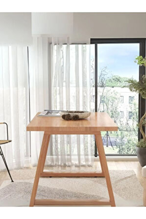 Nepal Ahşap Mutfak Masası 90x170