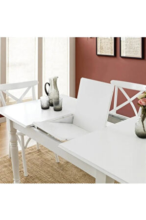 Antik Açılır Yemek Masası 80x120