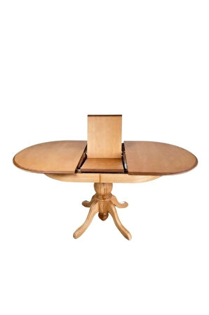 Rika Baba Ayak Oval Açılır Masa 70x110