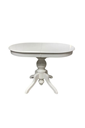 Rika Baba Ayak Oval Açılır Masa 80x120