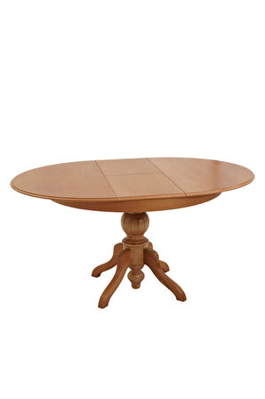 Lindon Baba Ayak Yuvarlak Açılır Masa 120x120