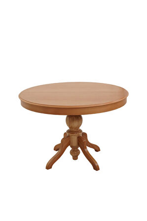 Lindon Baba Ayak Yuvarlak Açılır Masa 120x120