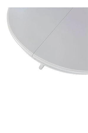 Lindon Baba Ayak Yuvarlak Açılır Masa 90x90