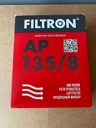 Filtron AP135/8 Hava Filtresi Renault Megane IV 4 1.3 TCE 1.5 DCİ 1.6 (2015 Sonrası) Scenic Talisman 165467860R