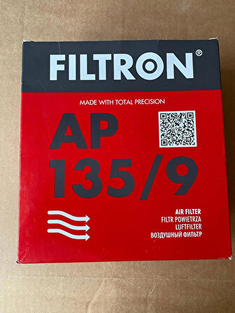 Filtron AP135/9 Süngerli Hava Filtresi Renault Megane IV 4 1.3 TCE 1.5 DCİ 1.6 (2015 Sonrası) Scenic Talisman 152095084r