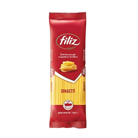 Filiz Makarna Spagettı 500gr x 20 Adet