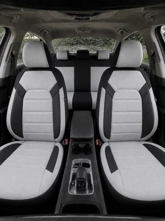 Citroën C4 X 2023-2024 Uyumlu Premium Tay Tüyü Oto Koltuk Kılıfı Airbag Uyumlu 2+1 Fermuarlı Kolçak Uyumlu