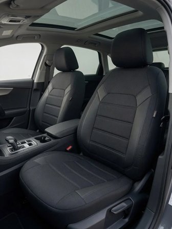 Nissan Qashqai 2007-2021 Uyumlu Premium Tay Tüyü Oto Koltuk Kılıfı Airbag Uyumlu 2+1 Fermuarlı Kolçak Uyumlu