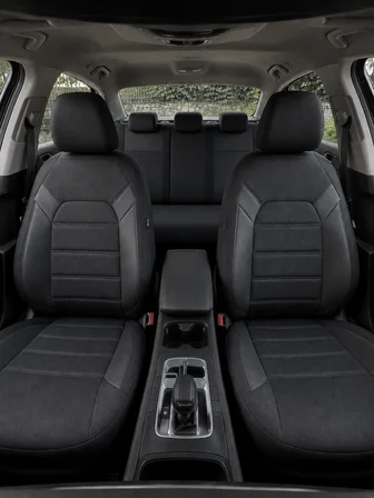 Volkswagen Tiguan 2008-2020 Uyumlu Premium Tay Tüyü Oto Koltuk Kılıfı Airbag Uyumlu 2+1 Fermuarlı Kolçak Uyumlu