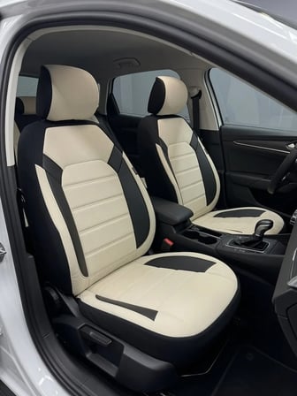 Fiat Egea Sedan 2024+Uyumlu Premium Tay Tüyü Oto Koltuk Kılıfı Airbag Uyumlu 2+1 Fermuarlı Kolçak Uyumlu