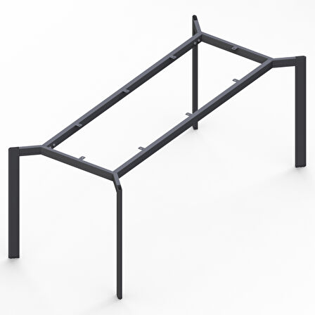 Api Design Beşgen Metal Ofis Çalışma Masa Ayağı (Ahşap-Cam-Mermer İçin Uygun)