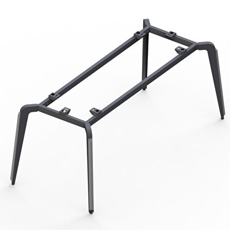 Api Design Trapper Metal Ofis Çalışma Masa Ayağı (Ahşap-Cam-Mermer İçin Uygun)
