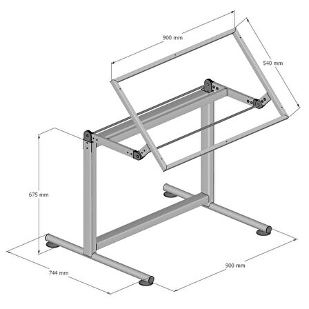Api Design Çizim Masası Ayağı