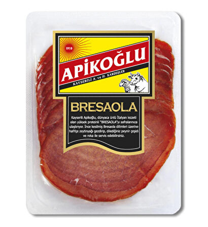 Dilimli İtalyan Lezzeti Dana Bresaola 70 Gr. Beşli Paket (Toplam 350 Gr.)