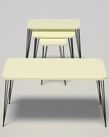Parma Zigon Sehpa Seti