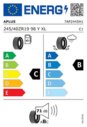 Aplus A610 245/40R19 98Y XL ( Yıl: 2024 )