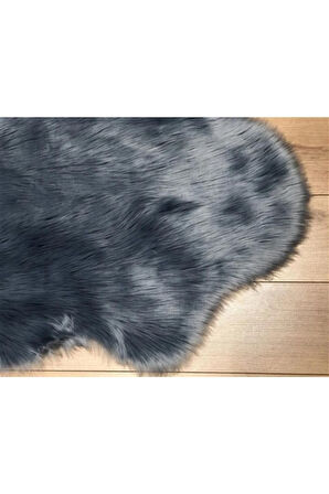 Kuzu Post Kırmızı Üst Kalite Tüy Dökmez Yıkanabilir Yumuşak Dokulu Peluş Halı