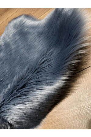 Kuzu Post Üst Kalite Tüy Dökmez Yıkanabilir Yumuşak Dokulu Peluş Halı