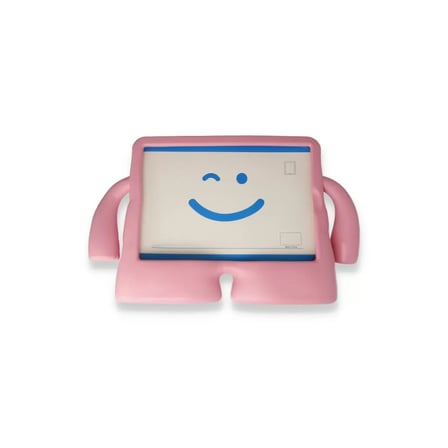 Apple İpad Pro 11 (2021) Uyumlu Kılıf Karakter Tablet Silikon - Açık Pembe