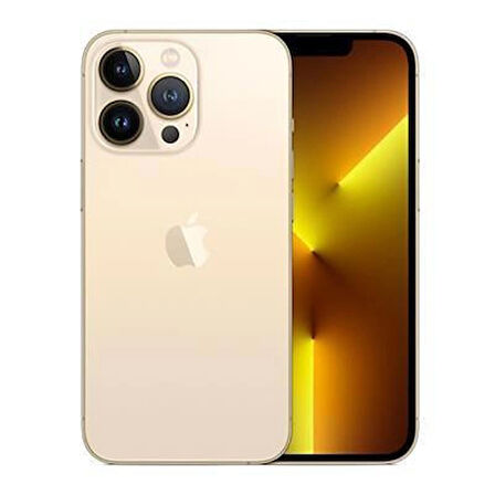 Apple iPhone 13 Pro Max Gold 128GB Yenilenmiş B Kalite (12 Ay Garantili)