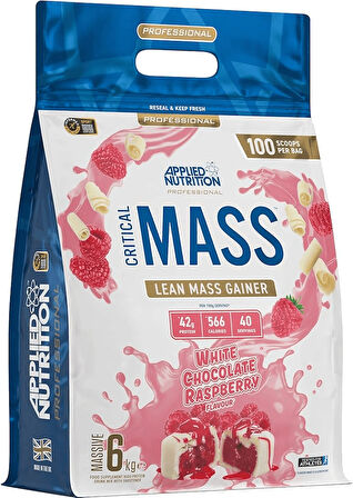 APPLİED NUTRİTİON Critical Mass Professional - Lean Mass Gainer 6 Kg (Karbonhidrat tozu) - 40 servis