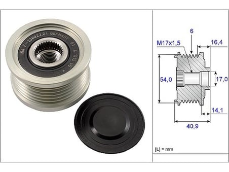 535011210 - ALTERNATÖR SERBEST HAREKETİ - INA