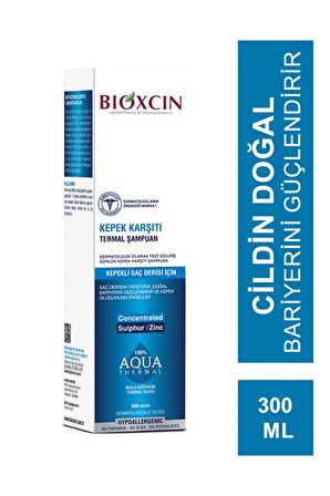 Bioxcin Aqua Thermal Kepek Şampuanı 300 ml 3'LÜ SET