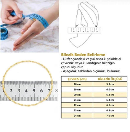 Çelik 22 Ayar Altın Kaplama Bilezik