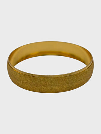 Çelik 22 Ayar Altın Kaplama Bilezik