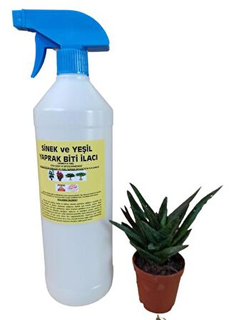 ÇİÇEK VE BİTKİLER İÇİN SİNEK VE YAPRAK BİTİ ILACI 1000 ML 