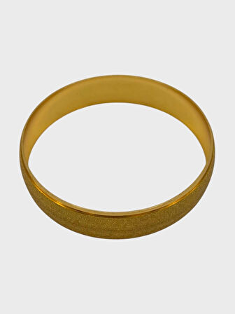 Çelik 22 Ayar Altın Kaplama Bilezik