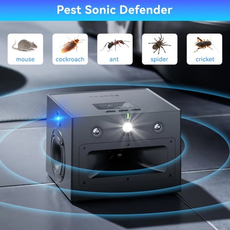 Peller Pro Elite Industrial Pest Repeller Fare, Haşere, Akrep, Yarasa Kovucu