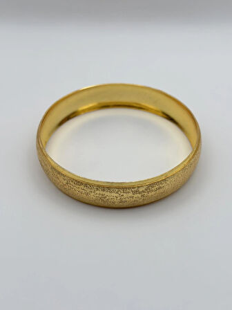 Çelik 22 Ayar Altın Kaplama Bilezik