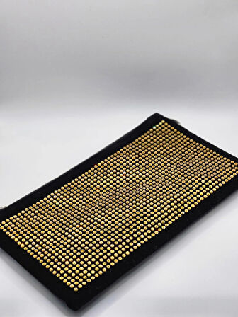 KRİSTAL KAKMA TAŞ KADIN EL-OMUZ ÇANTASI