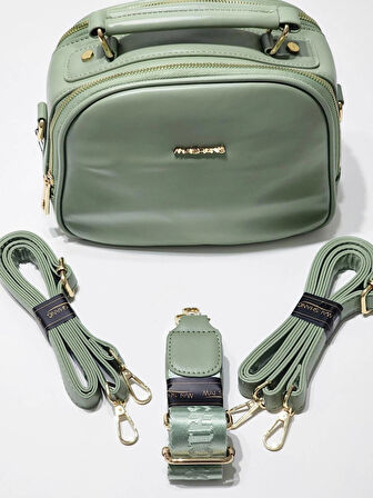 3 OPSİYONEL (EL-OMUZ -SIRT) SUNİ DERİ KADIN ÇANTASI