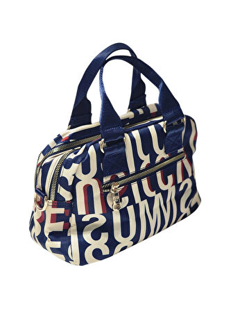 '' ORTA BOY'' İMPERTEKS KUMAŞ (ÇOK BÖLMELİ) GÜNLÜK KULLANIMA UYGUN EL-OMUZ ÇANTASI