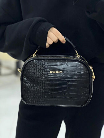 KROKO ( ÇAPRAZ ) KADIN OMUZ ÇANTASI