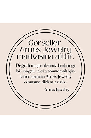 Çelik Zirkon Taşlı Kalpli Kolye Gold