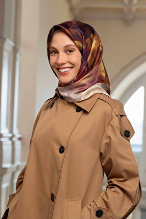 Armine Nostalji Serisi Sura İpek Eşarp 9244DS-01