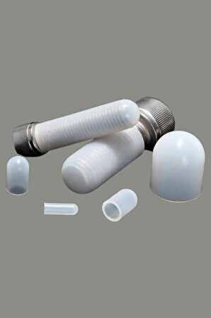 Silikon Maskeleme Şapkası Metrik 13 (12.70mm x 15.90mm x 38.10mm) 250 Adet