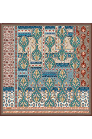 Armine Nostalji Serisi Twill İpek Eşarp 7932D-09