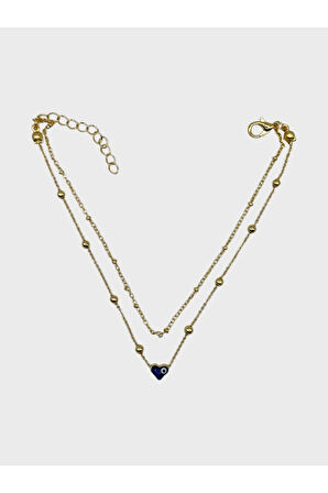 Çelik Nazar Boncuklu Halhal