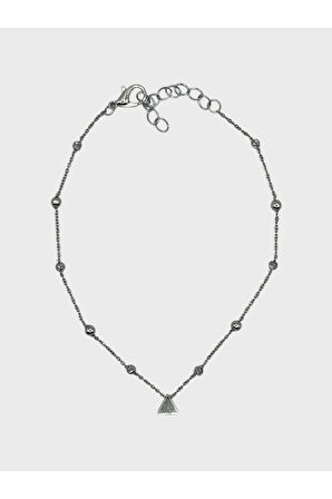 Çelik Üçgen Dorikalı Halhal